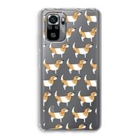 Doggy: Xiaomi Redmi Note 10S Transparant Hoesje