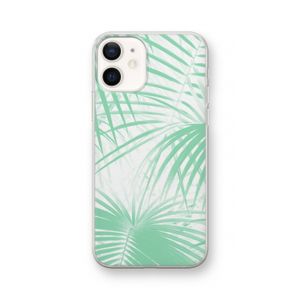 Palmbladeren: iPhone 12 Transparant Hoesje