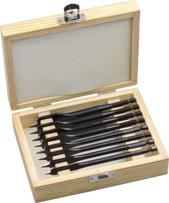 Ivana IVA000640 Speedborenset 8-delig - 10 t/m 25mm in houten Kist
