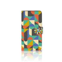 Google Pixel 8A | Telefoon Hoesje | Funky Retro | Portemonnee hoesje