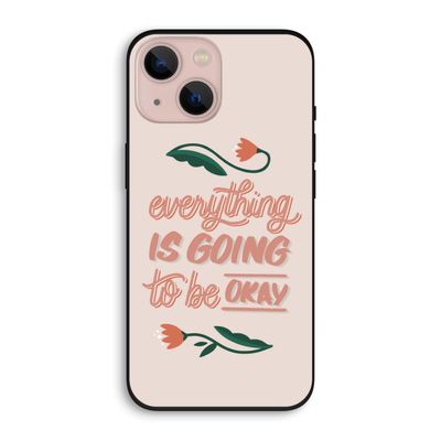 Optimistic flower girl: iPhone 13 Biologisch afbreekbaar hoesje
