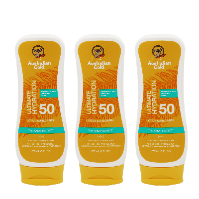 Australian Gold SPF50 Lotion 3x237ml