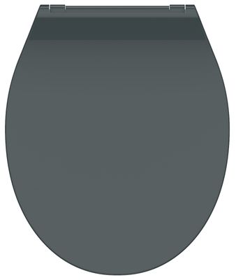 Schutte Duroplast WC-bril SLIM ANTHRAZIT met soft-close en quick-release | antraciet
 82704