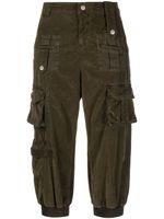 Blumarine pantalon court à poches multiples - Vert