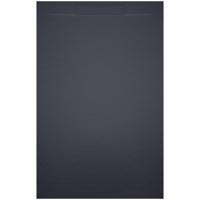 Riho Isola Douchevloer 80x80x3cm Kunstmarmer Leisteen structuur mat antraciet D007001080