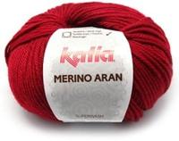 Katia Merino Aran 51 Light maroon - thumbnail