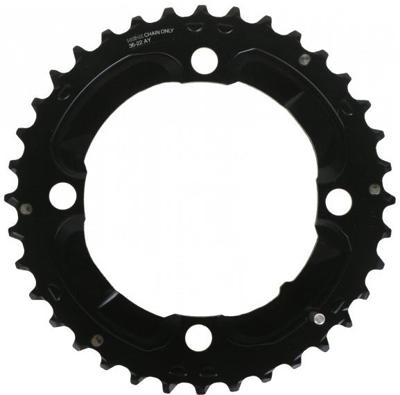 Shimano kettingblad deore 10v 36t y1rp98070 m617 zwart