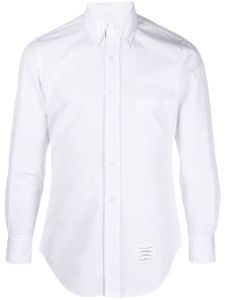 Thom Browne chemise à rayures RWB - Blanc