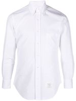 Thom Browne chemise à rayures RWB - Blanc