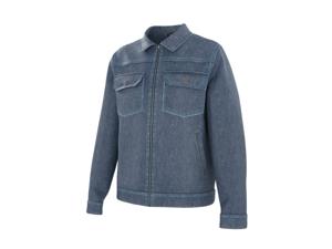 LIVERGY Heren spijkerjas (Blauw, M)
