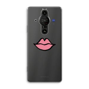 Kusje: Sony Xperia Pro-I Transparant Hoesje