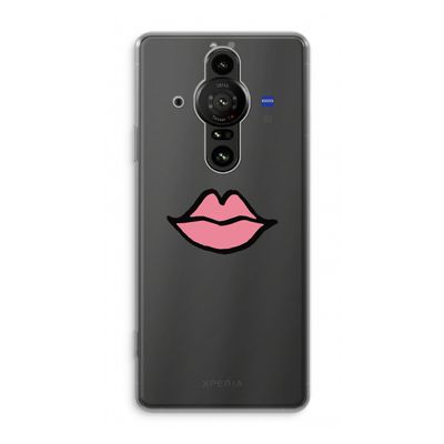 Kusje: Sony Xperia Pro-I Transparant Hoesje