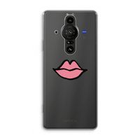 Kusje: Sony Xperia Pro-I Transparant Hoesje