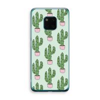 Cactus Lover: Huawei Mate 20 Pro Transparant Hoesje