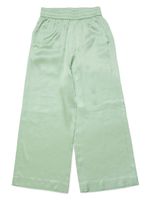 MM6 Maison Margiela Kids jean ample à taille mi-haute - Vert