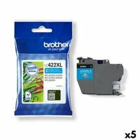 Originele inktcartridge Brother MFCJ5340DW MFCJ5740DW MFCJ6540DW MFCJ6940DW Cyaan (5 Stuks)
