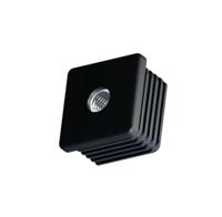 Inslagdop voor koker 25x25 mm met schroefdraad M10 (set van 2 stuks) - per stuk