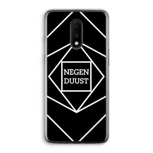Negenduust geometrisch: OnePlus 7 Transparant Hoesje