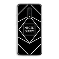 Negenduust geometrisch: OnePlus 7 Transparant Hoesje