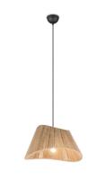 Trio Japandi hanglampValerie rotan Ø 52cm - R31881036