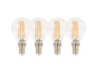 Sylvania Ledlamp - e14 - 470 lm - kogel - helder - 4 stuks