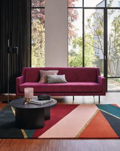Ted Baker - Sahara Burgundy 56105 - 140x200 cm Vloerkleed