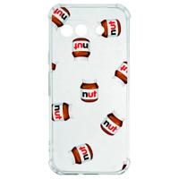 Google Pixel 9a Hoesje - Hoesje Nut Jar TPU Antishock Google Pixel 9a Hoesje - Hoesje Nut Jar TPU Antishock