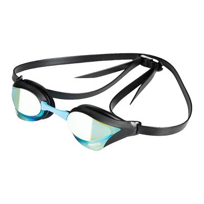 Arena Cobra Ultra swipe mirror zwembril blauw/zwart