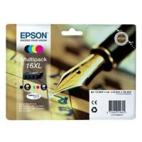 Compatibele inktcartridge Epson T16XL Zwart Cyaan Magenta Geel