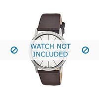 Horlogeband Skagen 858XLSLD Leder Bruin 22mm - thumbnail