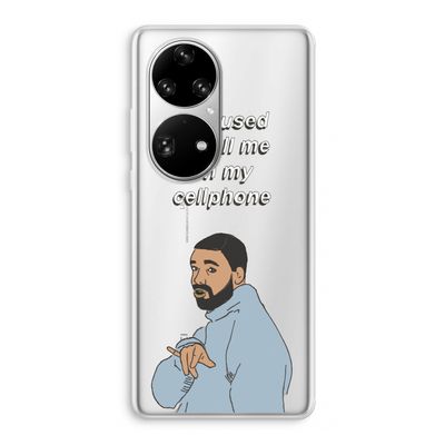 Hotline bling: Huawei P50 Pro Transparant Hoesje