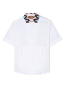 Missoni Kids Shirt met korte mouwen - Wit