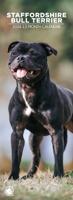 Staffordshire Bull Terrier Slimline Kalender 2026