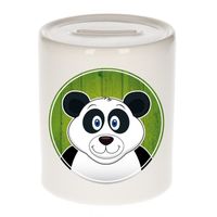 Panda spaarpot voor kinderen 9 cm - thumbnail