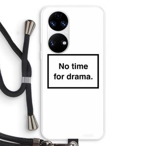 No drama: Huawei P50 Transparant Hoesje met koord