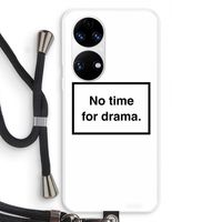 No drama: Huawei P50 Transparant Hoesje met koord