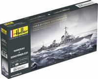 Heller 85009 Marceau + Zerstörer Z31 TWINSET Bouwpakket Schaal 1:400 Heller 85009 Marceau + Zerstörer Z31 TWINSET Bouwpakket Schaal 1:400