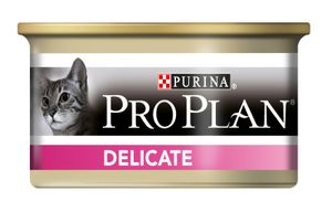 Purina Pro Plan Delicate Adult Cat Mousse met Kalkoen 24 x 85 g