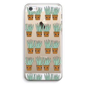Sansevieria: iPhone 5 / 5S / SE Transparant Hoesje