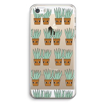 Sansevieria: iPhone 5 / 5S / SE Transparant Hoesje