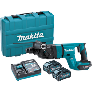 Makita HR007GM201 Accu Combihamer | 40 V Max | 2 x 4,0 Ah accu + snellader | In kunststof koffer