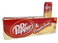 Dr Pepper Dr Pepper - Cream Soda 355ml 12 Blikjes