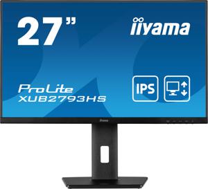 Iiyama ProLite LED-monitor Energielabel E (A - G) 68.6 cm (27 inch) 1920 x 1080 Pixel 16:9 1 ms HDMI, DisplayPort, Hoofdtelefoon (3.5 mm jackplug) IPS LED