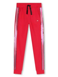 SONIA RYKIEL ENFANT pantalon de jogging à sequins - Rouge