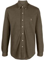 Polo Ralph Lauren chemise en coton à motif brodé - Vert