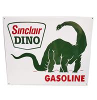 Sinclair Dino Gasoline Emaille Bord - 75 x 60cm