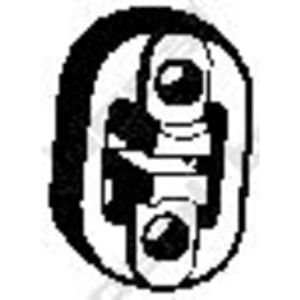 Aanslagrubber, demper 255190