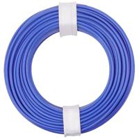 Donau Elektronik 150-012 Draad 1 x 0.50 mm² Blauw 10 m