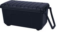 Really Useful Box opbergkoffer op wieltjes 160 liter, zwart