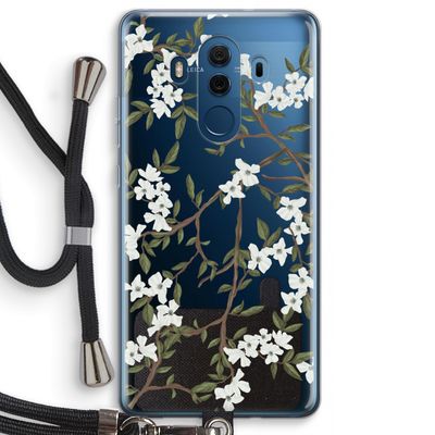 Blossoming spring: Huawei Mate 10 Pro Transparant Hoesje met koord